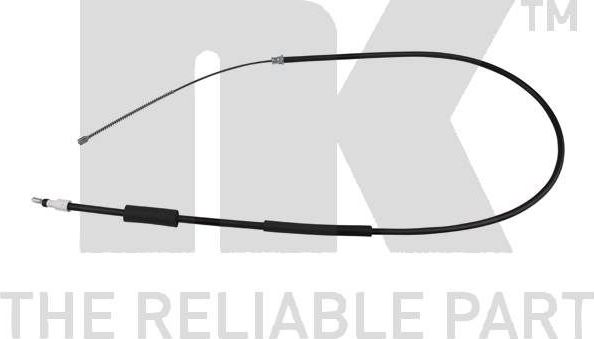 Трос ручника (тросик ручного тормоза) NK задний правый для Citroen ZX 1991-1997. Артикул 909927
