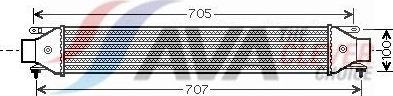 Интеркулер AVA. Артикул FT4392