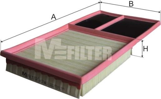 Воздушный фильтр MFilter. Артикул K 746