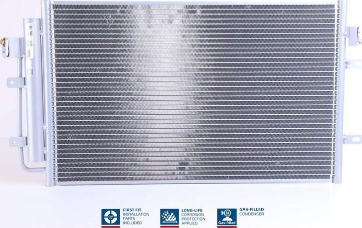 Радиатор кондиционера (конденсатор) Nissens (алюминий). Артикул 940431