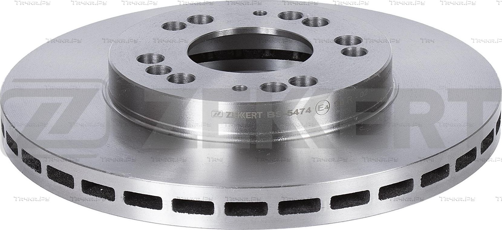 Тормозной диск Zekkert передний для Mitsubishi Sigma 1990-1996. Артикул BS-5474