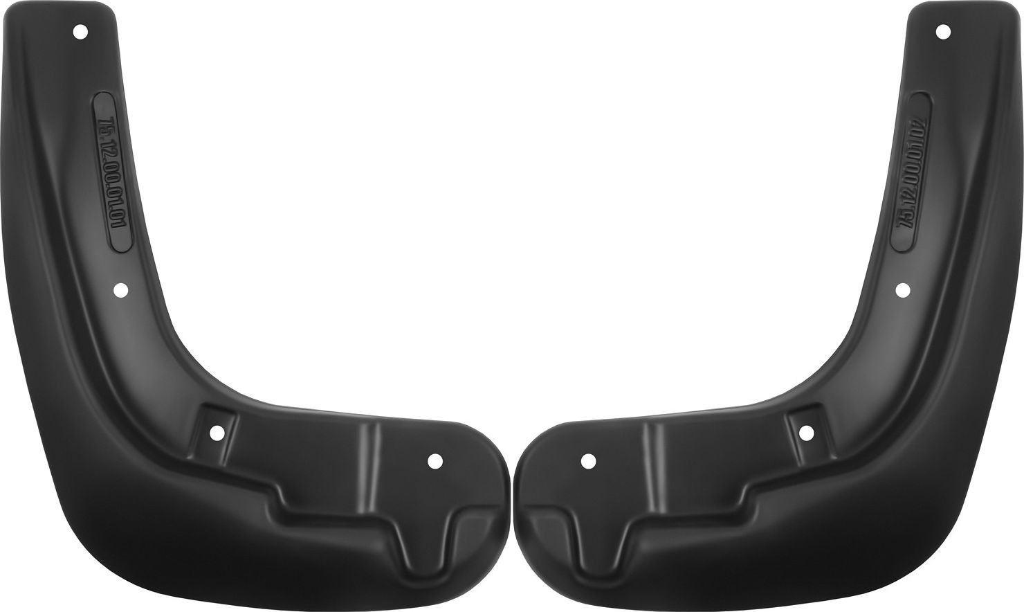 Брызговики Frosch (в пакете) передняя пара для Geely GC6 седан 2014-2026. Артикул NLF.75.12.F10