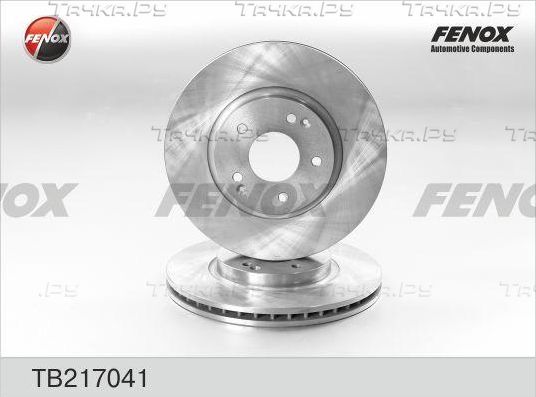 Тормозной диск Fenox передний для SsangYong Actyon II 2012-2026. Артикул TB217041