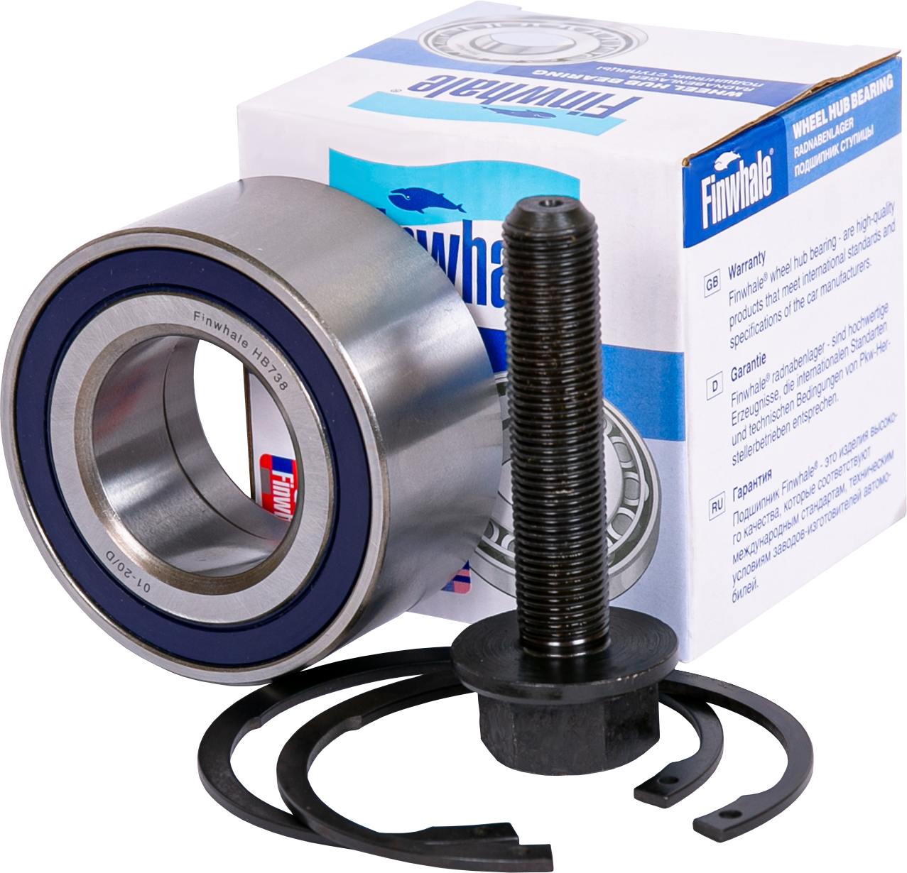 Ступичный подшипник (комплект) Finwhale. Артикул HB738
