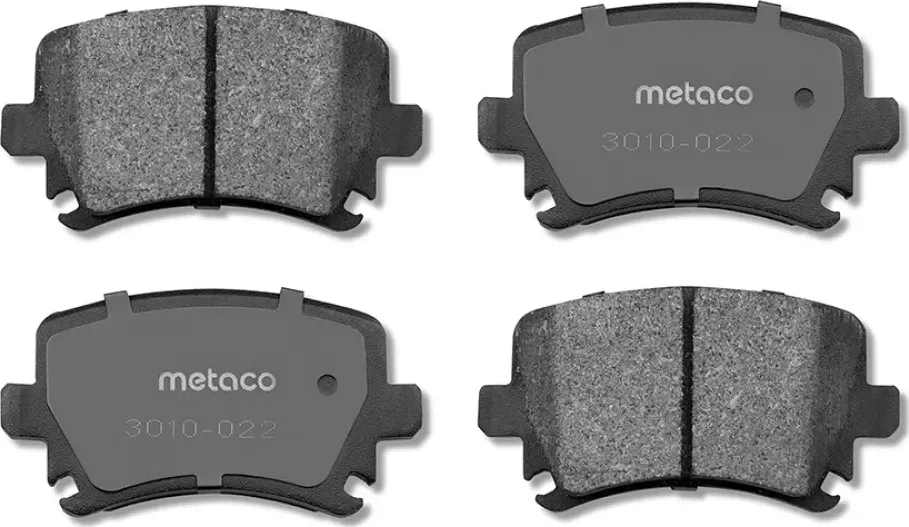 Колодки тормозные VAG A3/TOURAN 03- 1.6/1.9 TDI задн. (Metaco). Артикул 3010022