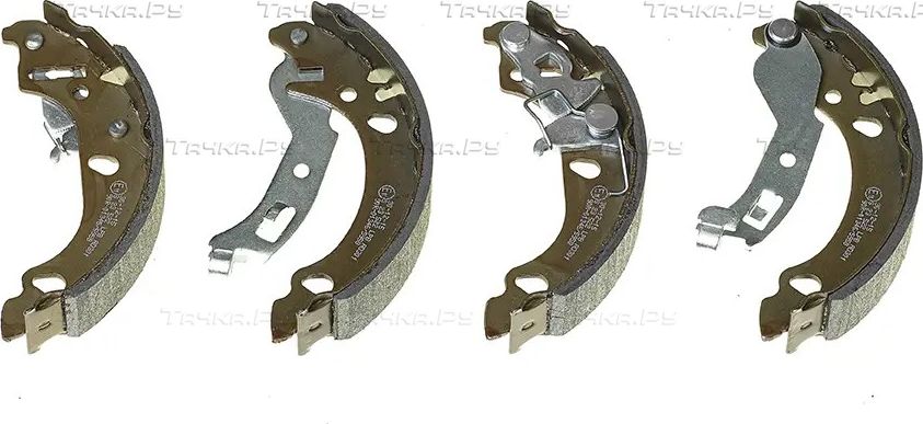 Тормозные колодки Brembo ESSENTIAL LINE задние для Fiat 500 II 2007-2026. Артикул S 23 522