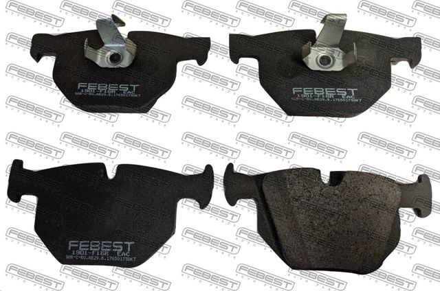 Тормозные колодки Febest. Артикул 1901-F16R