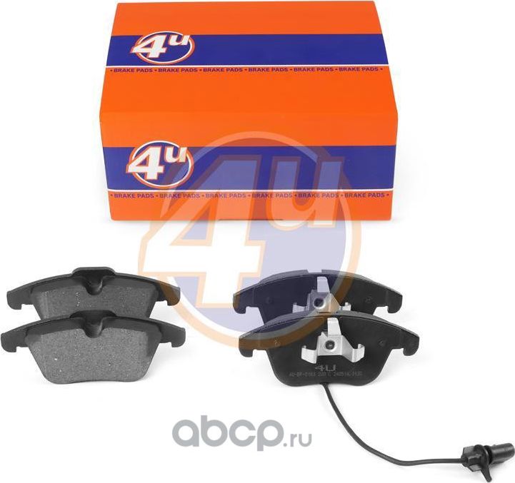 КОЛОДКИ ПЕР AUDI A5 (8T3) A4 B8 (8K2) A4 B8 AVANT (8K5) A5 CONVERTIBLE (8F7) A4 (4U). Артикул 4UBP0163