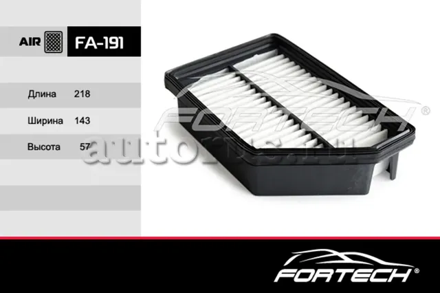 Фильтр Воздушный SSANGYONG: Actyon D20DTF 12  (Fortech). Артикул FA191