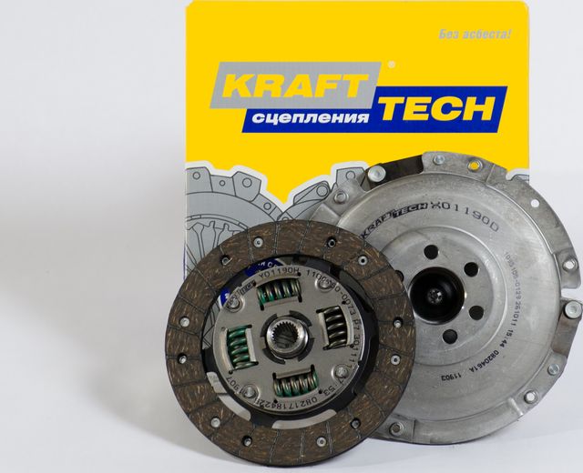 Сцепление (комплект) KraftTech 2P Kit для Volkswagen Scirocco II 1980-1990. Артикул W02190B9