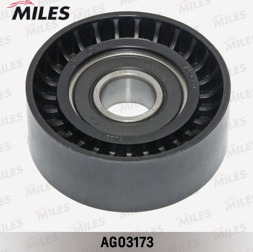 Натяжной ролик (натяжитель) приводного ремня Miles. Артикул AG03173