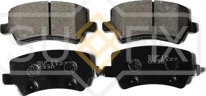 Колодки тормозные дисковые | зад прав/лев | (Sufix). Артикул SX-1127