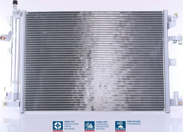 Радиатор кондиционера (конденсатор) Nissens (алюминий). Артикул 940830