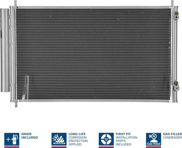 Радиатор кондиционера (конденсатор) Nissens (алюминий) для Toyota Yaris III 2012-2014. Артикул 940489
