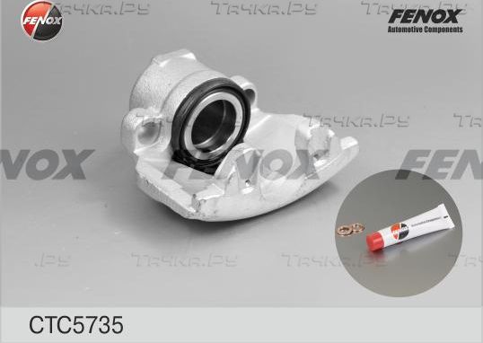 Тормозной суппорт Fenox передний левый для Audi S4 III (B7) 2004-2009. Артикул CTC5735