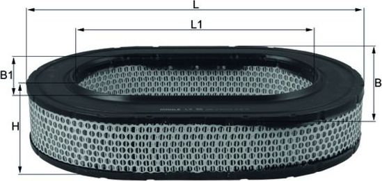 Воздушный фильтр Mahle. Артикул LX 86