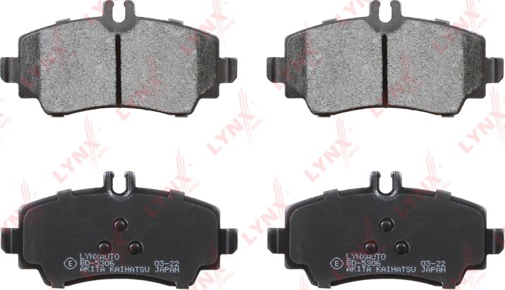 Тормозные колодки LYNXauto. Артикул BD-5306