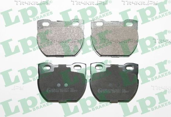 Тормозные колодки LPR задние для Land Rover Defender I 1990-2016. Артикул 05P1441