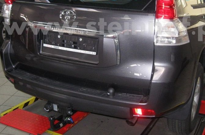 Фаркоп Steinhof для Toyota Land Cruiser Prado 150 2009-2026. Быстросъемный крюк. Артикул T-169