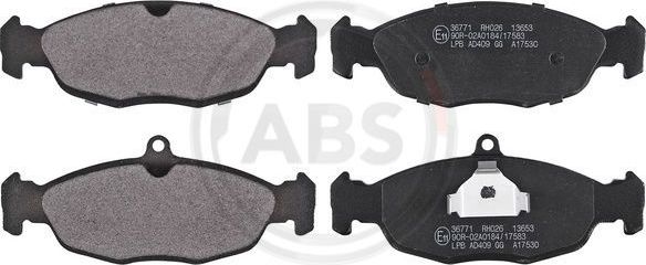 Тормозные колодки ABS. Артикул 36771