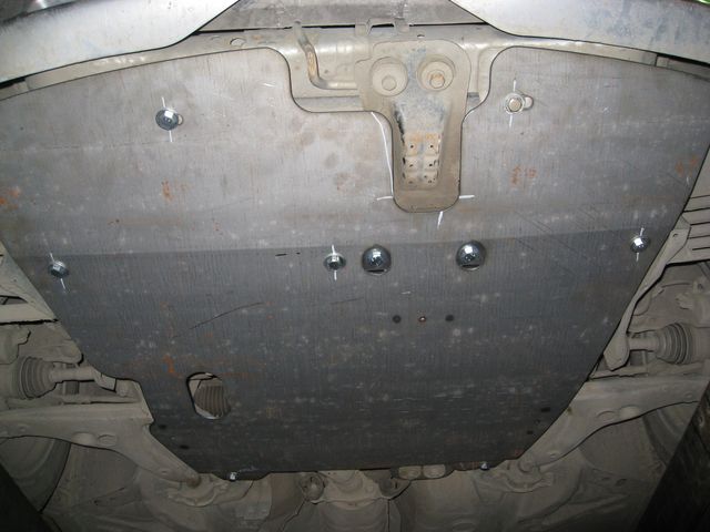 Защита алюминиевая Alfeco для картера и КПП Mitsubishi Lancer 8 1996-2000. Артикул ALF.14.24al