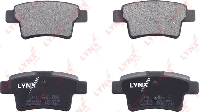 Тормозные колодки LYNXauto. Артикул BD-2226