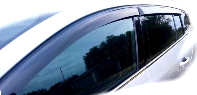 Дефлекторы Cobra Tuning для окон Renault Megane Garndtour IV 2016-2026. Артикул R15016