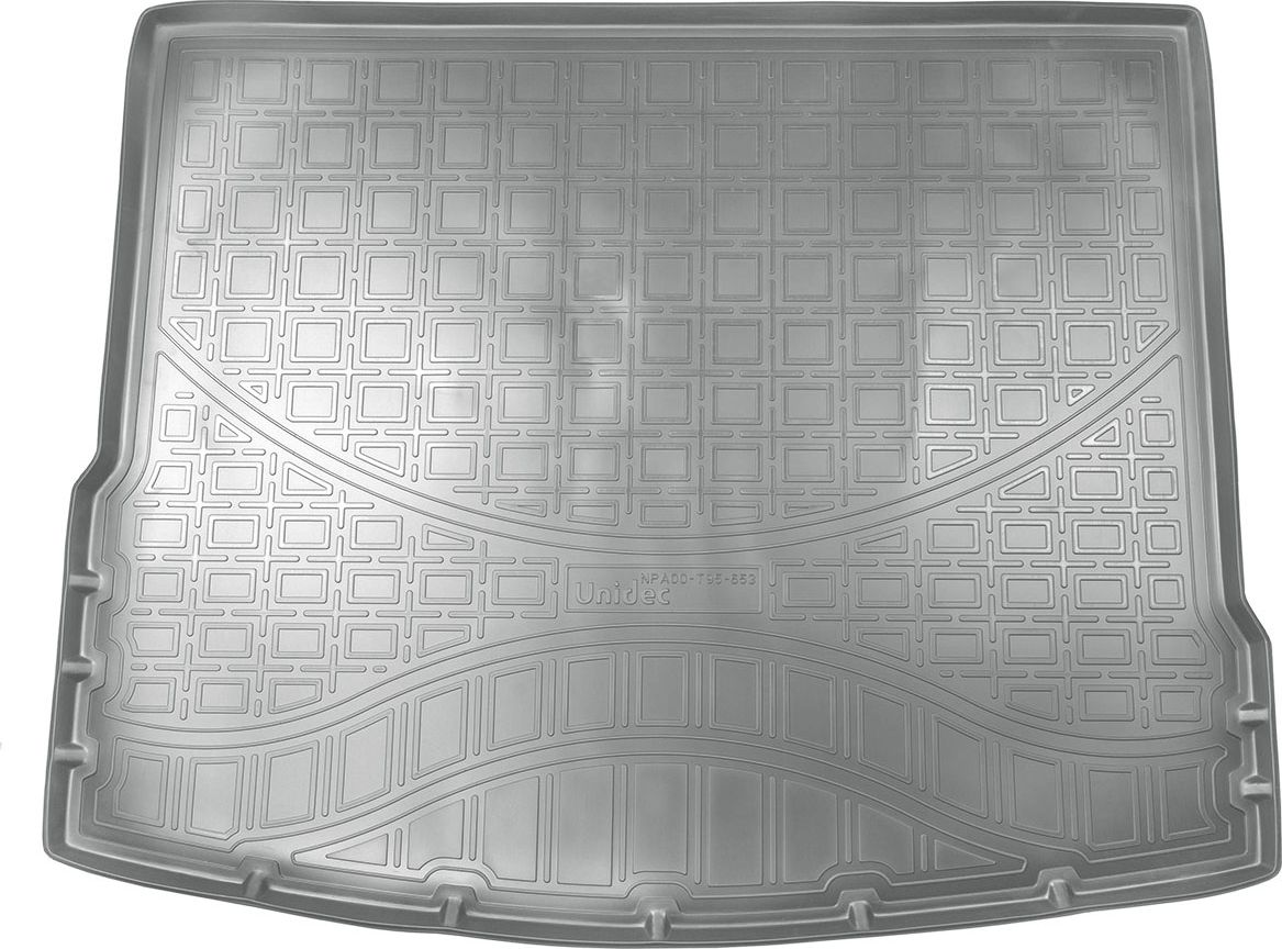 Коврик Норпласт для багажника Volkswagen Tiguan II 2016-2026 СЕРЫЙ. Артикул NPA00-T95-653-G