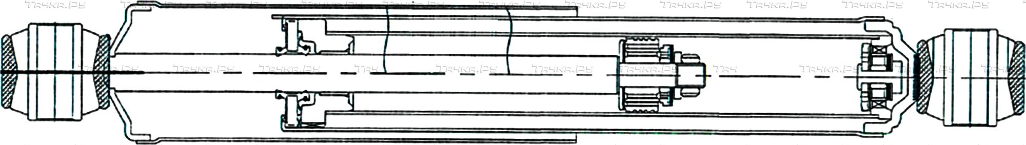 Амортизатор CTR. Артикул GY0367G