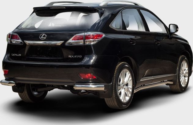 Защита Союз-96 задняя уголки d76 для Lexus RX 270/350/450h 2012-2026. Артикул LERX.76.1500