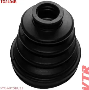 Чехол ШРУС переднего привода, внутренний (смазка+хомуты) (VTR). Артикул TO2404R