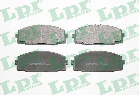 Тормозные колодки LPR. Артикул 05P577