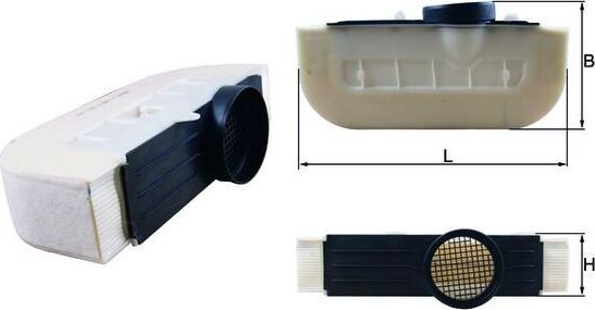 Воздушный фильтр Mahle-Knecht. Артикул LX 3294/4