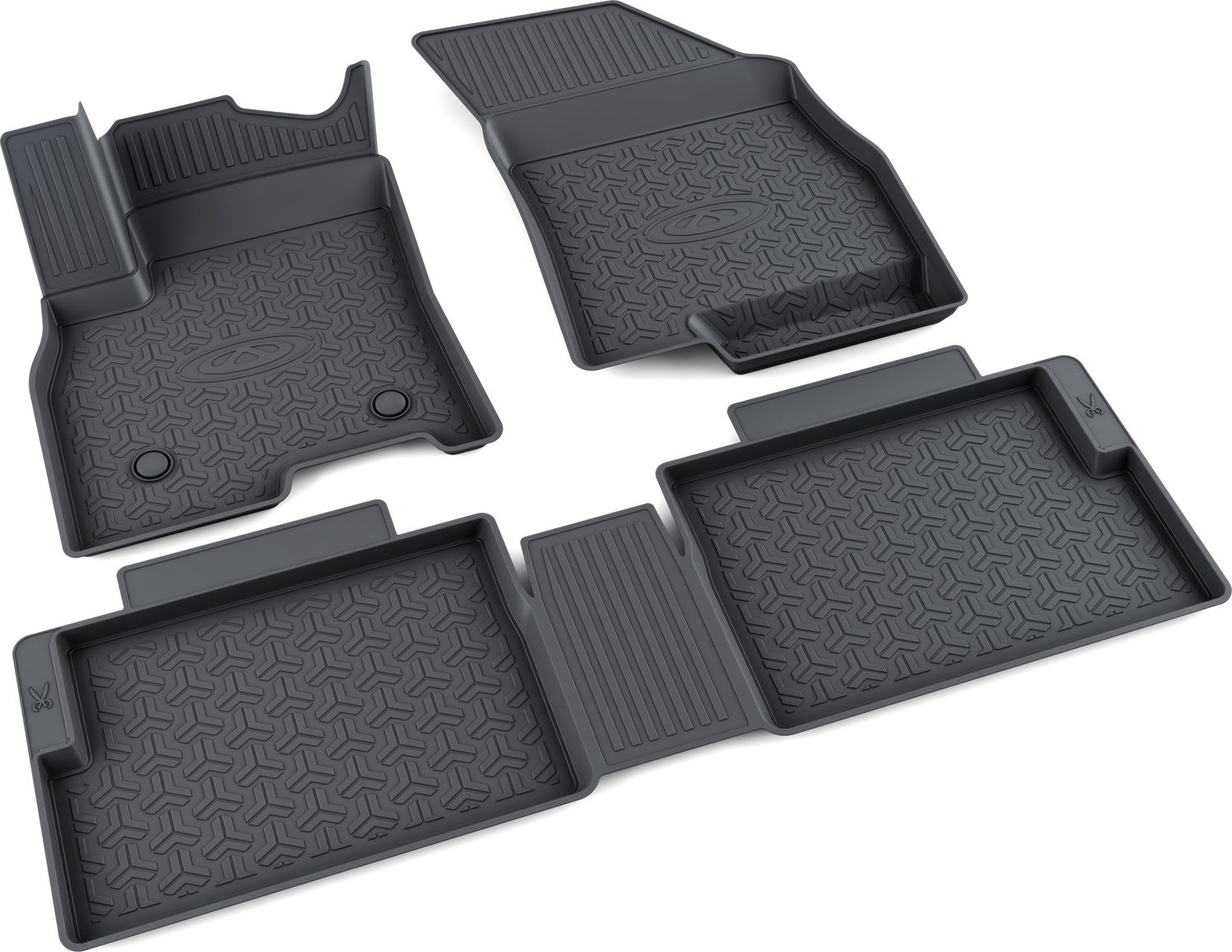 Коврики в салон Mile для Chery Tiggo 7 Pro 2020-2026. Артикул 1080311