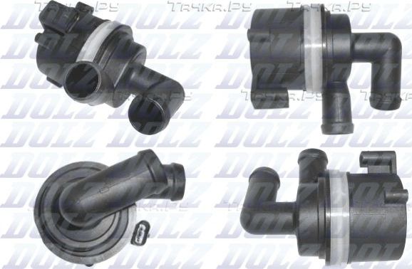 Дополнительный водяной насос Dolz для Volkswagen Passat B7 2010-2014. Артикул EA512A