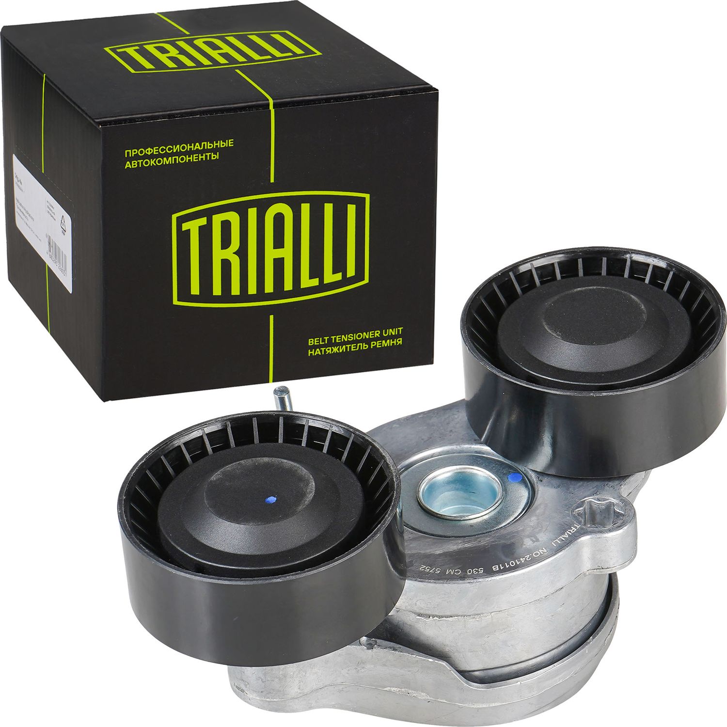 Натяжной ролик (натяжитель) приводного клинового зубчатого ремня Trialli. Артикул CM 5752