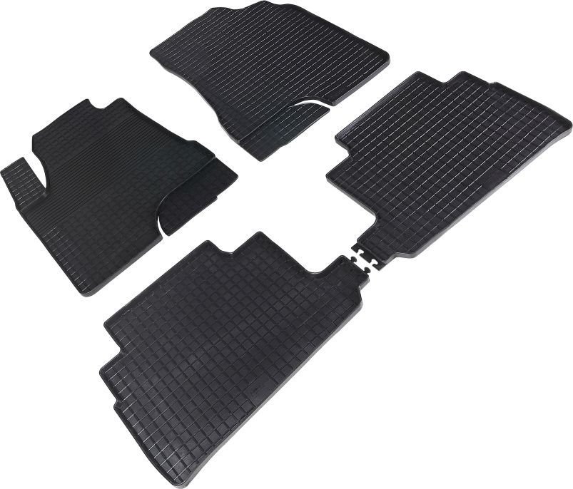 Коврики резиновые Seintex с узором сетка для салона Lexus RX II 450 2003-2009. Артикул 00403