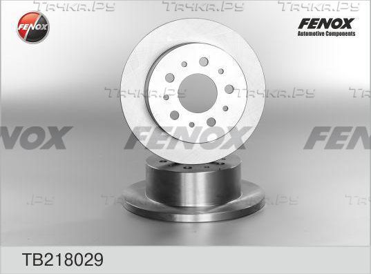 Тормозной диск Fenox задний для Fiat Ducato III 2006-2026. Артикул TB218029