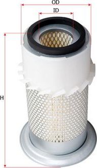 Воздушный фильтр Sakura. Артикул AS-5644