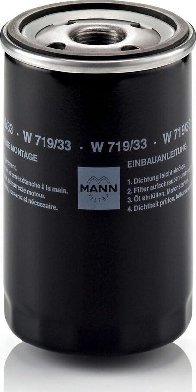 Масляный фильтр Mann-Filter для Rover 75 I 1999-2005. Артикул W 719/33