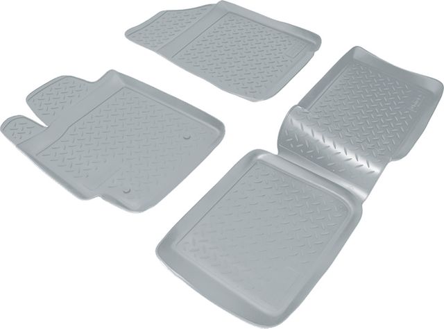 Коврики Норпласт для салона Toyota Camry V40 40 (V40, XV40) 2006-2011 СЕРЫЕ. Артикул NPL-Po-88-09-G