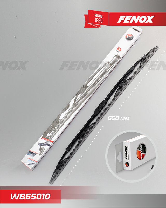Щетка стеклоочистителя (дворник) Fenox для Tesla Roadster I 2008-2012. Артикул WB65010