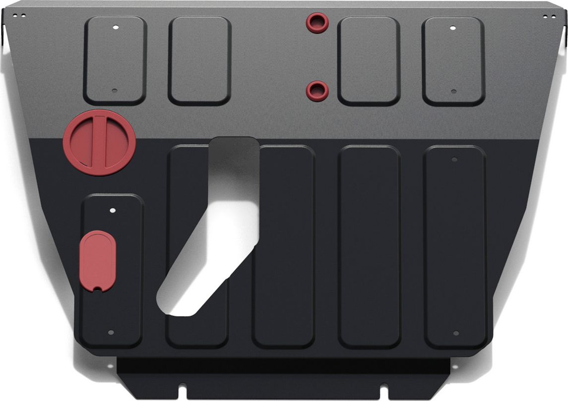 Защита АвтоБРОНЯ для картера и КПП Toyota Caldina III FWD 2002-2007. Артикул 111.05760.1