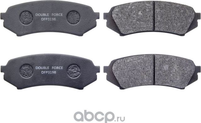 Колодки тормозные дисковые Double Force Double Force. Артикул DFP3198