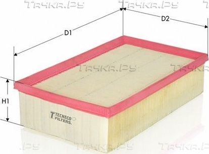 Воздушный фильтр  Tecneco Filters для Mazda 3 I (BK) 2004-2009. Артикул AR9695PM