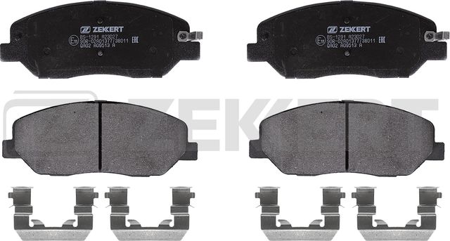 Тормозные колодки Zekkert передние для SsangYong Actyon Sports I 2011-2012. Артикул BS-1291