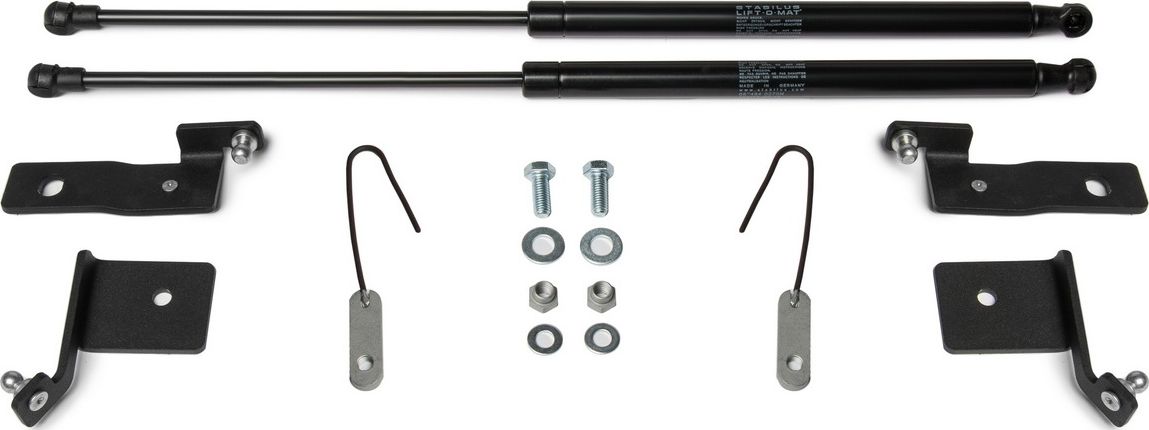 Амортизаторы (упоры) капота Rival для Mitsubishi L200 V рестайлинг 2018-2026. Артикул A.ST.4012.1