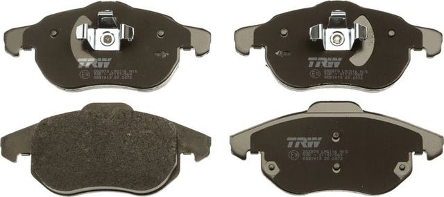 Тормозные колодки TRW COTEC передние для Fiat Croma II 2005-2011. Артикул GDB1613