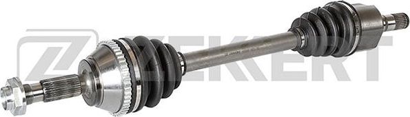 Полуось (привод в сборе, приводной вал) Zekkert передняя левая для LDV Maxus 2005-2009. Артикул AW-5498