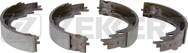 Тормозные колодки Zekkert задние для Kia Bongo IV 2003-2026. Артикул BK-4129